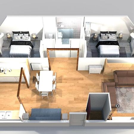 Le Grand Mirebeau - Parking Prive Apartment Бурж Екстериор снимка