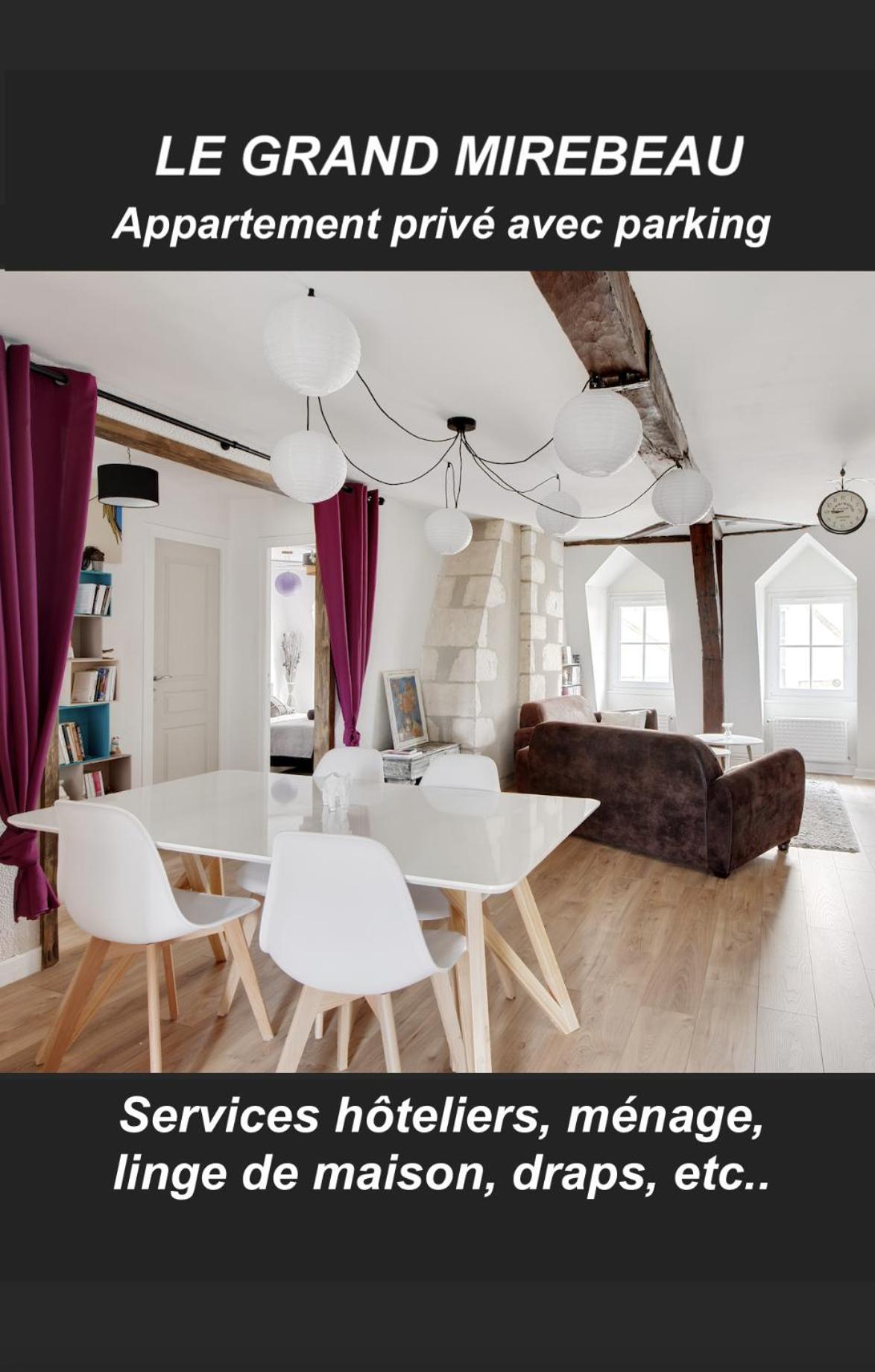Le Grand Mirebeau - Parking Prive Apartment Бурж Екстериор снимка